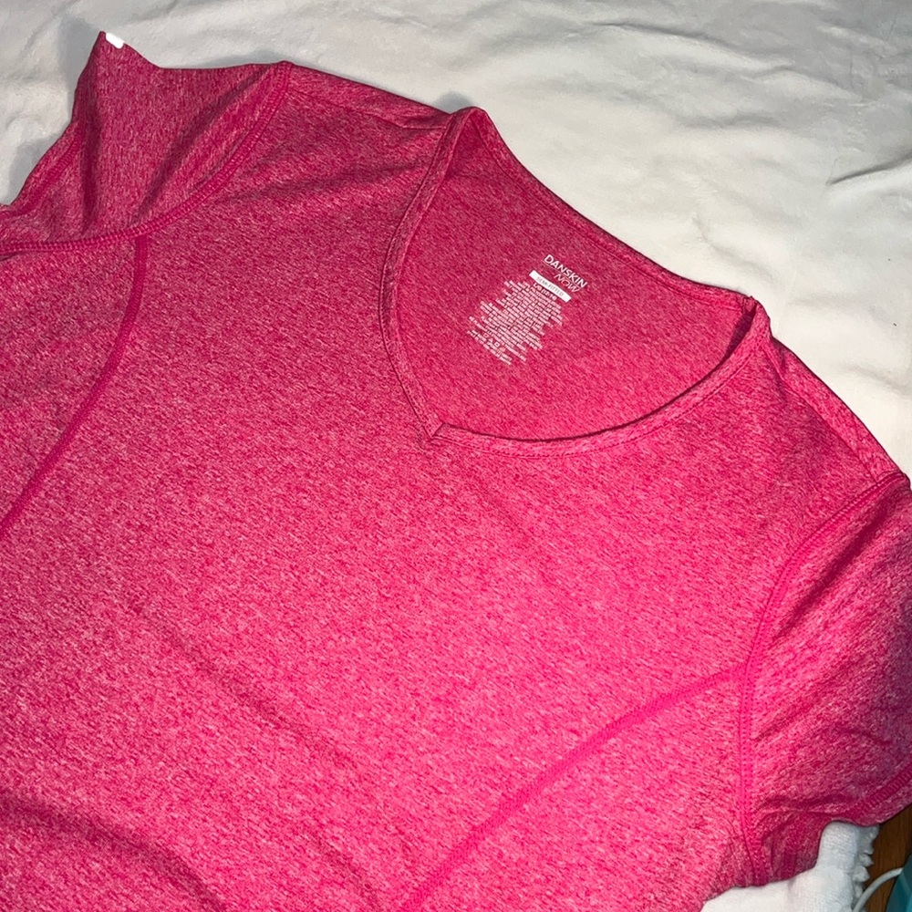 Danskin Now Top Pink SZ LG 12-14
